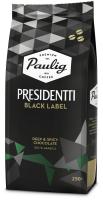 Кофе в зернах Paulig Presidentti Black Label (Паулиг Президентти Блэк Лейбл ) 250г