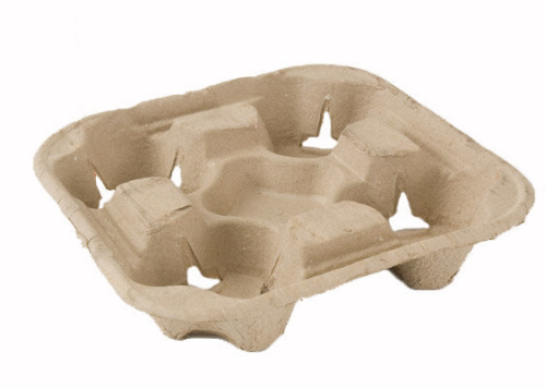 Держатель для напитков на 4 стакана, 90шт/уп