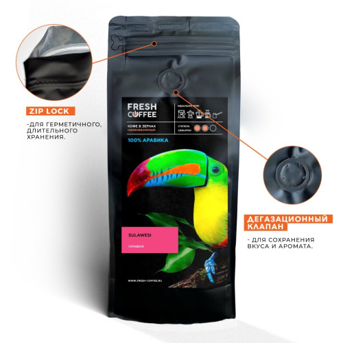 Арабика в зернах Сулавеси